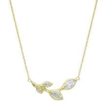 Load image into Gallery viewer, Diamond Petal Necklace