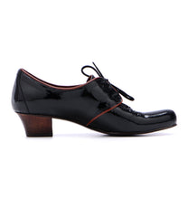 Load image into Gallery viewer, Black Patent Oxfords