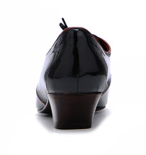 Load image into Gallery viewer, Black Patent Oxfords