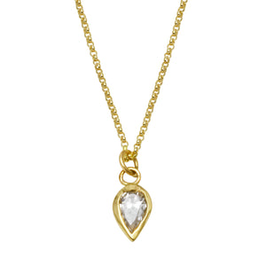 The Grey Diamond Tear Drop