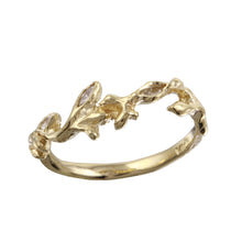 Load image into Gallery viewer, Gold &amp; Diamond Vine Ring
