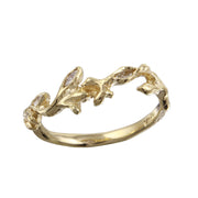 Gold & Diamond Vine Ring