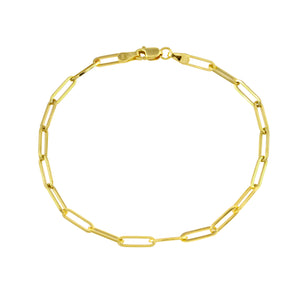 Golden Rectangle Link Bracelet