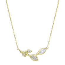 Load image into Gallery viewer, Diamond Petal Necklace
