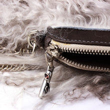 Load image into Gallery viewer, Ombre Grey Fur Clutch
