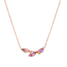 Load image into Gallery viewer, Opal Leaf Necklace
