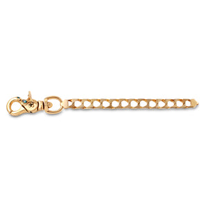 Bronze Key Clip w/ Garnets